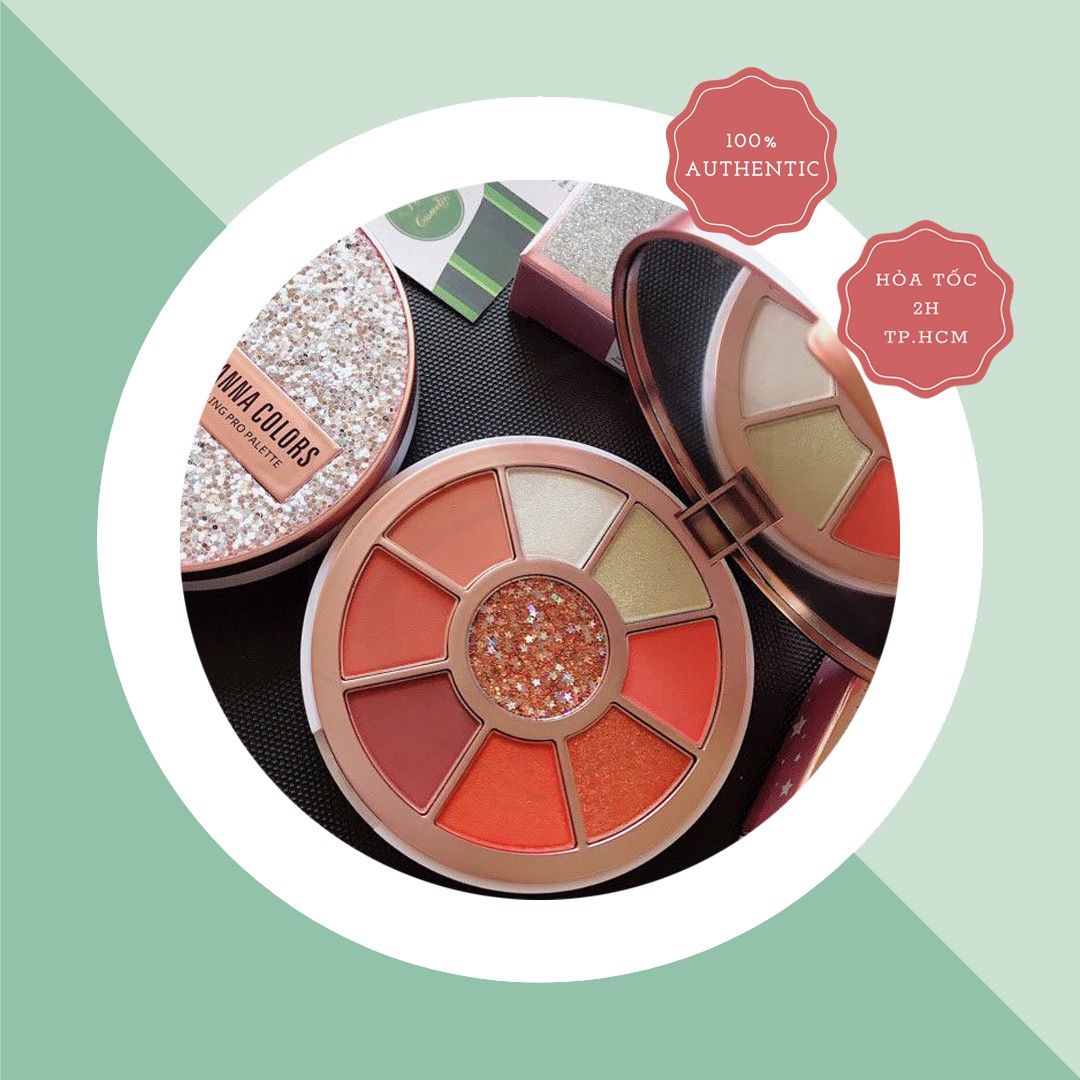Phấn Mắt Sivanna Dazzling Pro Palette HF5036 #No.01